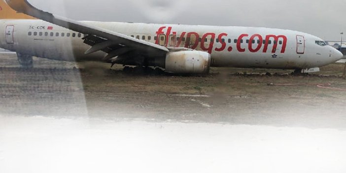 İstanbul’da pistten çıkan uçağa Yomra Belediyesinden esprili gönderme