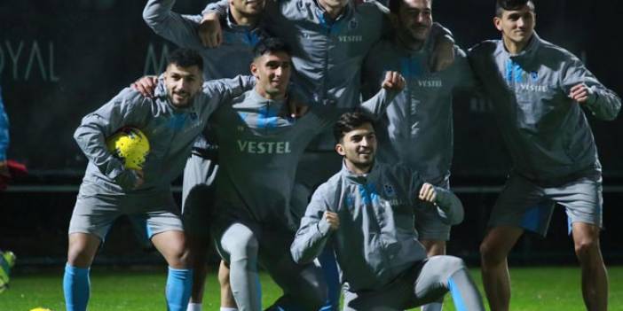 Trabzonspor antrenmanında VAR örneği