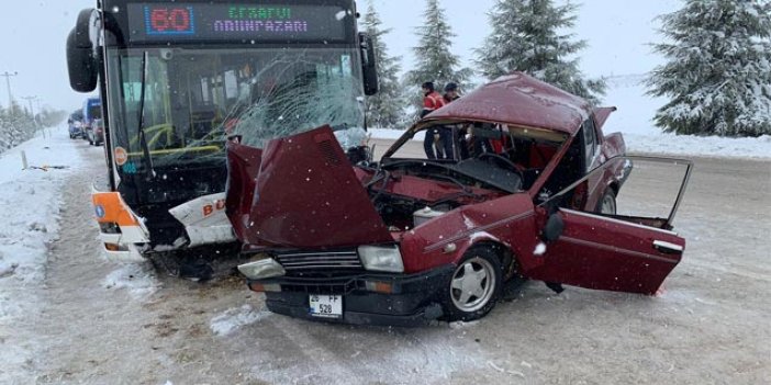 Eskişehir’de trafik kazası