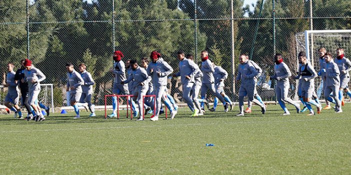 Trabzonspor'da Denizlispor maçı hazırlıkları sürüyor