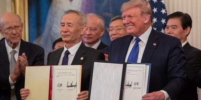 ABD ile Çin arasında tarihi imzalar atıldı