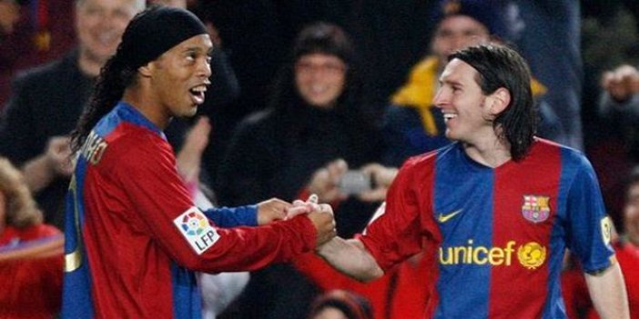 Ronaldinho'dan Messi itirafı