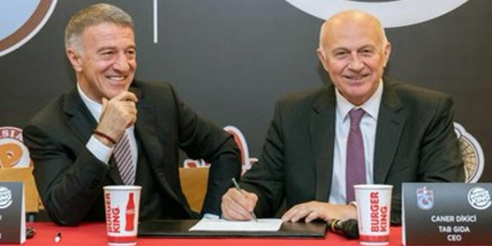 Trabzonspor sponsoru KAP'a bildirdi