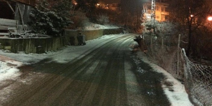 Trabzon'da kar yağışı devam edecek!