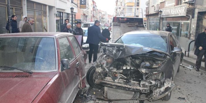 Kırıkkale'de trafik kazası!