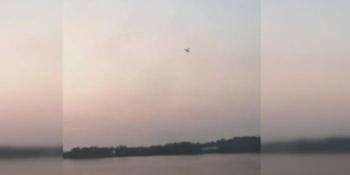 Akrobasi uçağı düştü: 3 ölü