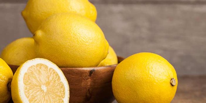 Soğuk algınlığına karşı " Limon"
