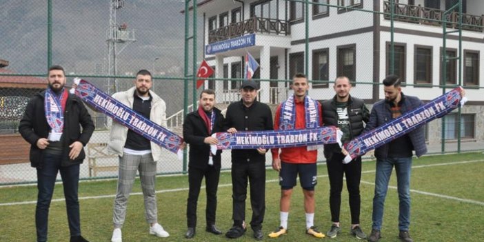 Taraftarlar derneğinden Hekimoğlu Trabzon FK'ya ziyaret
