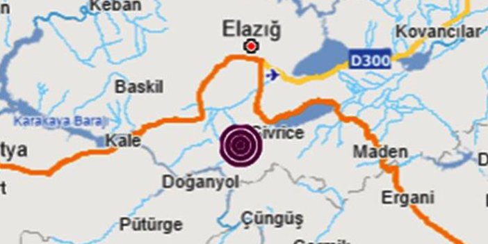 Elazığ'da bir deprem daha