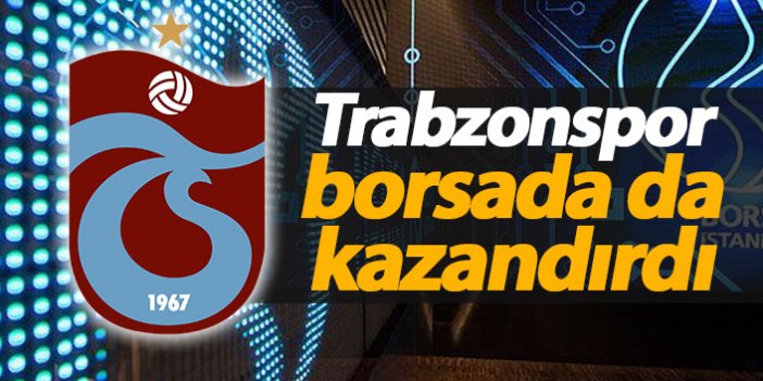 Trabzonspor borsada da uçuşta