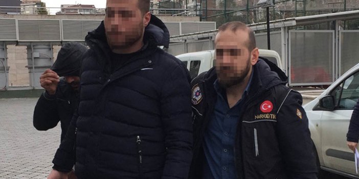 Samsun'da, sevgililere 'uyuşturucu' gözaltısı