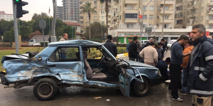 Tarsus’ta trafik kazası