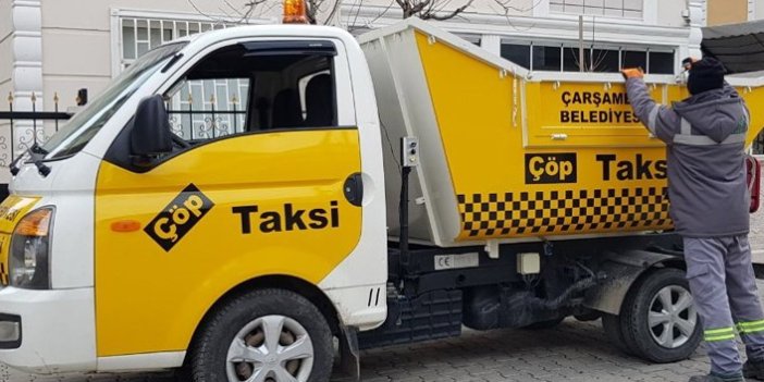 Çarşamba’da “çöp taksi” uygulaması başladı