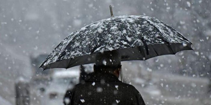 Meteoroloji'den 4 il için yoğun kar uyarısı