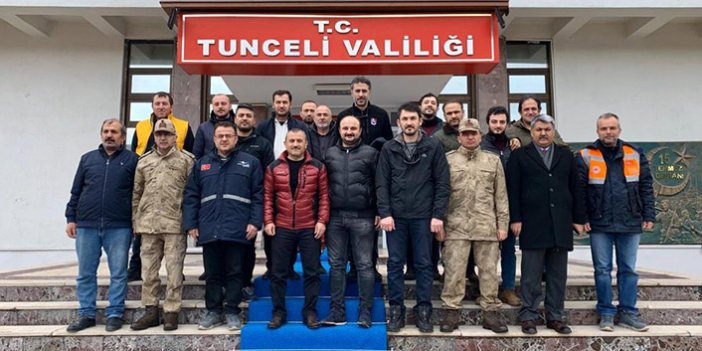 Trabzon ekibi Elazığ’daki çalışmalarını tamamladı