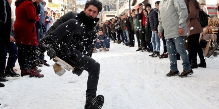 Şebinkarahisar kar festivali iptal edildi