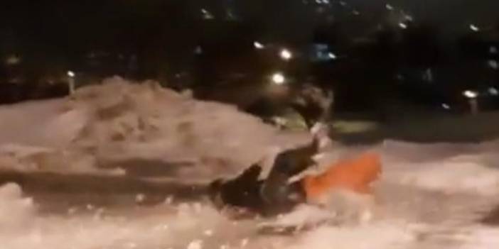 Trabzon'da kar eğlencesi kötü bitti - Kameraya yansıdı