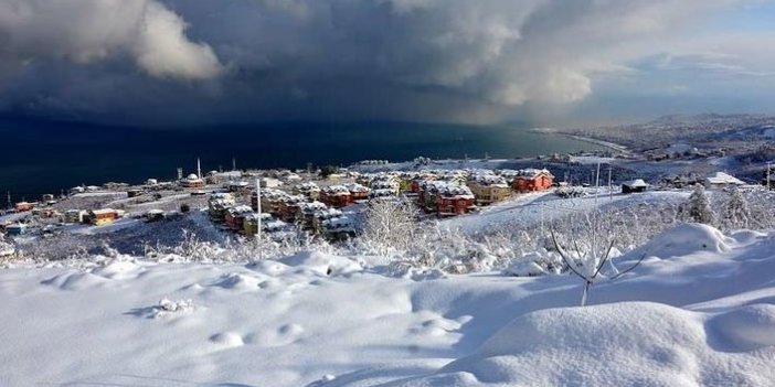 Doğu Karadeniz için kar uyarısı