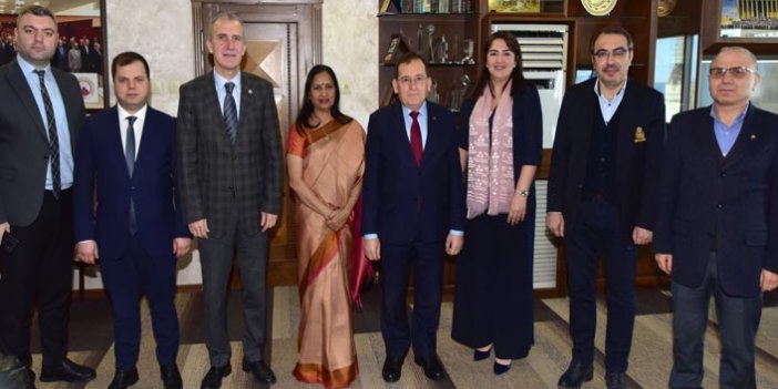TTSO'da Türkiye Hindistan ticareti konuşuldu - Sürpriz ziyaret
