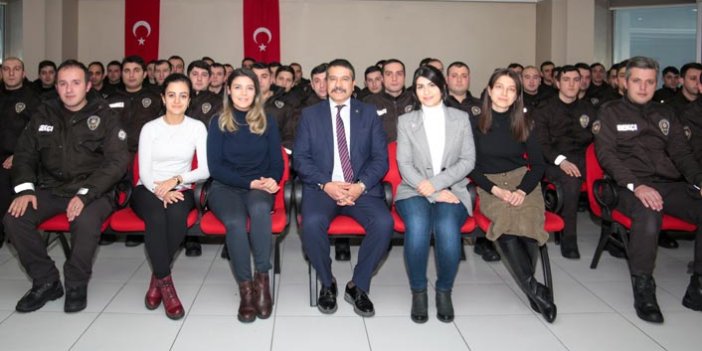 Trabzon'da bekçilere bağımlılık eğitimi