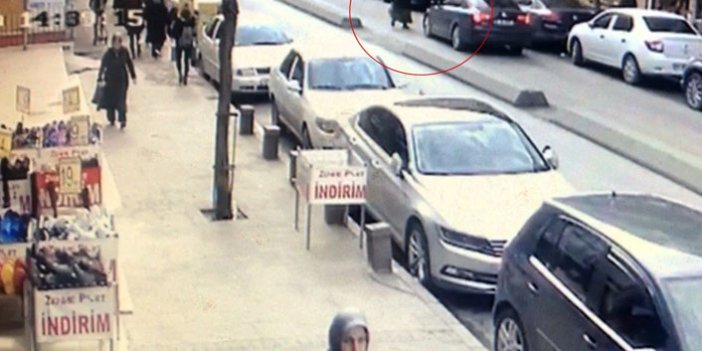 İstanbul’da yaşlı kadının dehşeti yaşadığı kaza kamerada