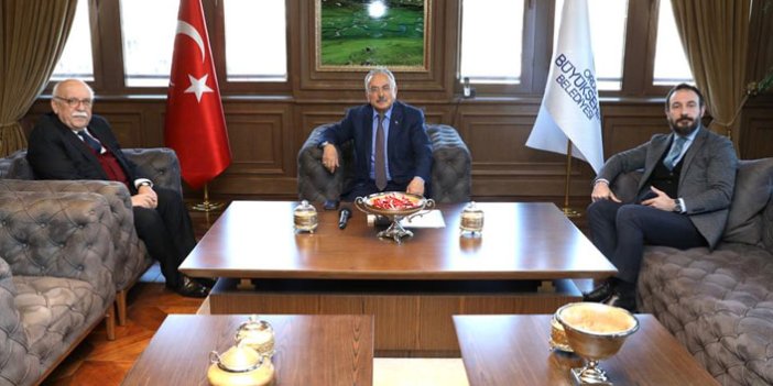 Milletvekili Nabi Avcı, başkan Güler'i ziyaret etti