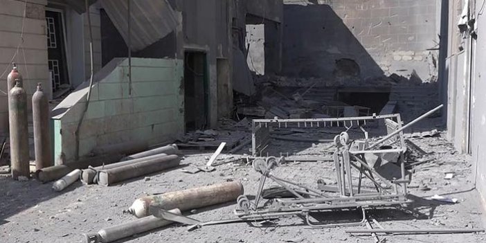 Rus savaş uçakları Halep kırsalında 2 hastaneyi vurdu