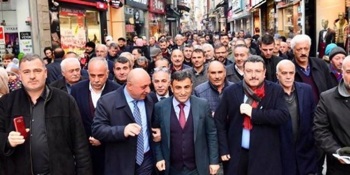 AK Parti Ortahisar gövde gösterisi yaptı