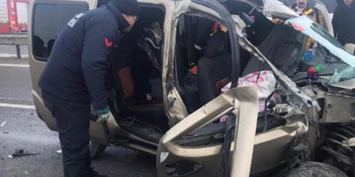 Sivas'ta tarfik kazası: 5 yaralı