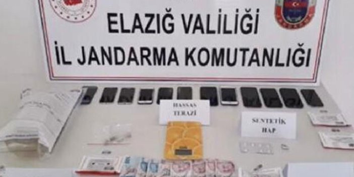 Elazığ'da uyuşturucu operasyonunda 18 tutuklama
