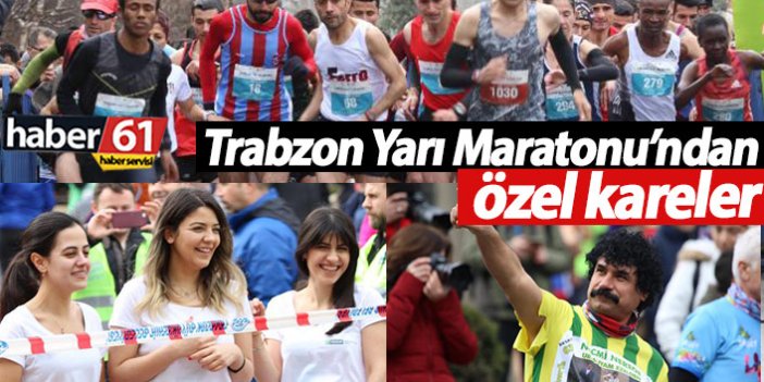 40. Uluslararası Trabzon Yarı Maratonu'ndan kareler