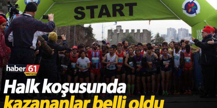 Trabzon yarı maratonunda ilk kazananlar belli oldu