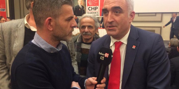 CHP Trabzon’un yeni il başkanı Haber61’e konuştu: Delege değişim istedi