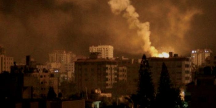 İsrail Gazze'yi vurdu: 4 yaralı