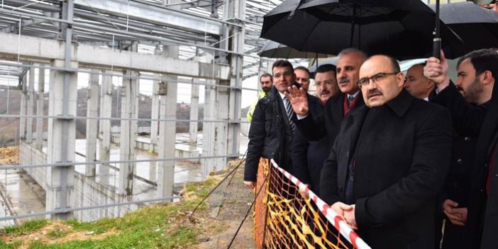Trabzon'daki katı atık tesisi Türkiye'de ilk olacak