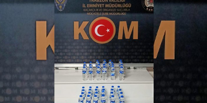 Trabzon'da bunu da yaptılar! Pet şişelere doldurup satmaya çalıştılar
