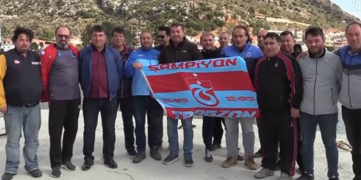 1461 kilometre uzaktan kalpleri Trabzonspor için atıyor