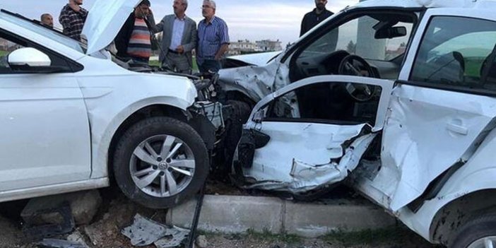 Mardin'de trafik kazası: 2 yaralı