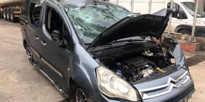 Rize'de trafik kazası: 1 yaralı. 6 Mart 2020