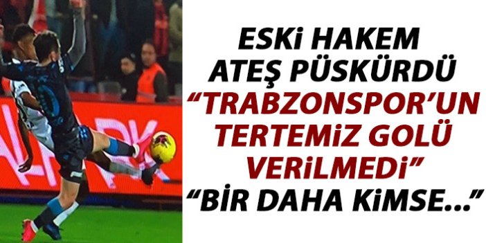 Ahmet Çakar: Trabzonspor'un temiz golü verilmedi!