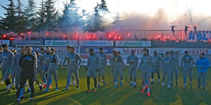 Taraftardan Trabzonspor'a özel organizasyon