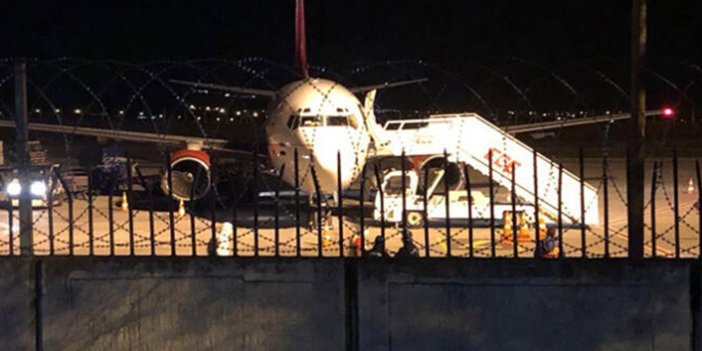 Türkiye'ye inen uçaktaki yolcular karantinaya alındı!