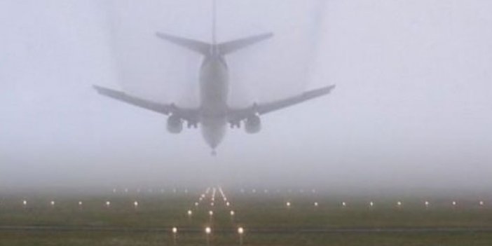 Ordu-Giresun Havalimanında ulaşıma sis engeli