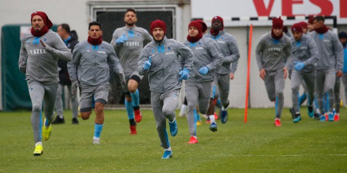 Trabzonspor Göztepe'ye hazırlanıyor