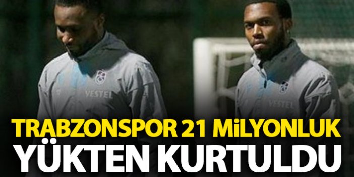 Trabzonspor 21 Milyon TL'lik yükten kurtuldu