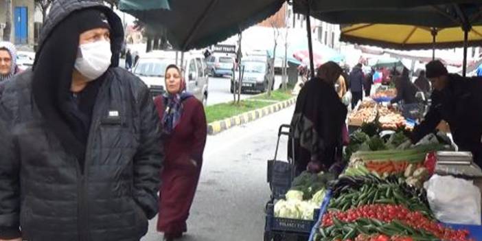Trabzon'da semt pazarlarında koronavirüs için nasıl tedbir alınıyor?