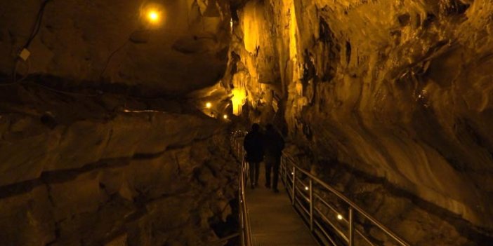 Trabzon'daki dünyanın en uzun ikinci mağarasında Koronavirüs önlemi