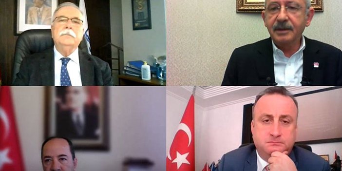 Kılıçdaroğlu belediye başkanları ile telekonferansta konuştu