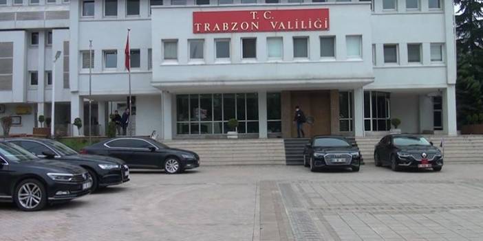 Trabzon Valiliği'nde toplantı başladı