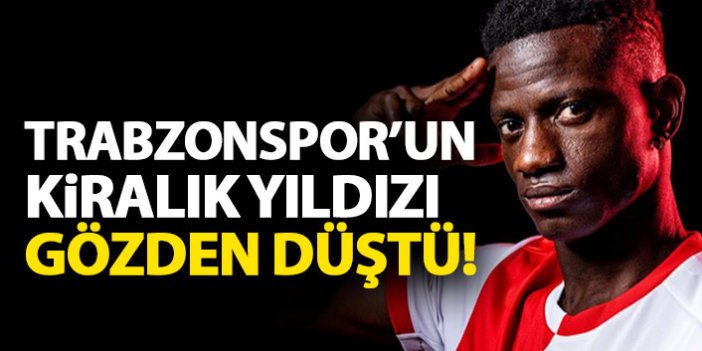 Trabzonspor'un kiralık yıldızı Edgar le gözden düştü